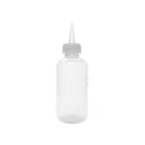 hair applicator bottle transparent 120ml