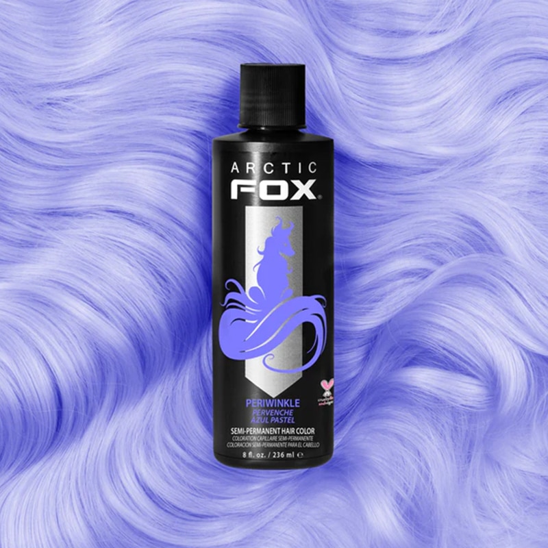 Arctic Fox Vegan and Cruelty-Free Semi-Permanent Hair Color Dye (8 fl oz, Phantom Green)