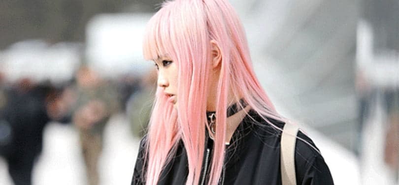 different colors of pink hair