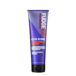 fudge clean blonde violet toning shampoo