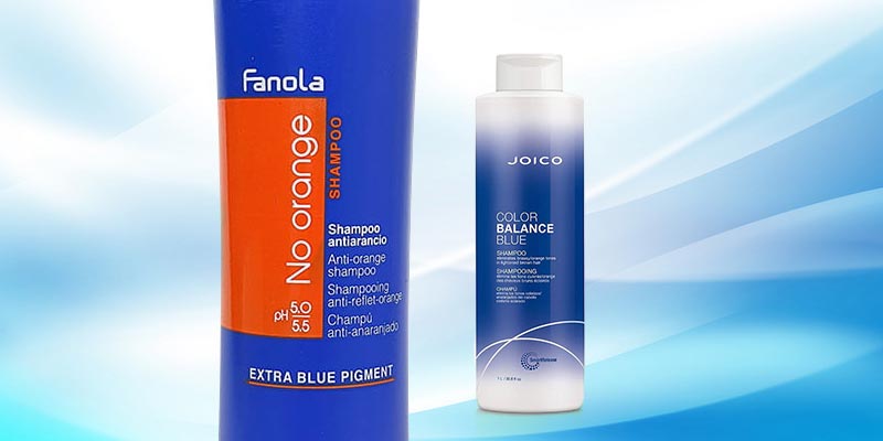 blue shampoos range