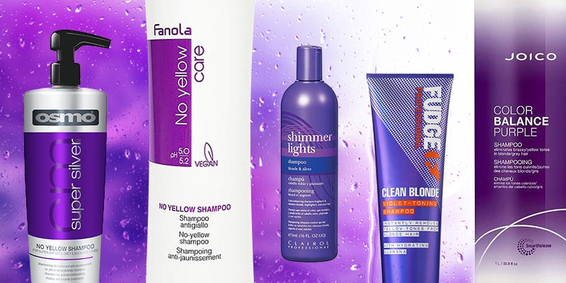 purple shampoos range